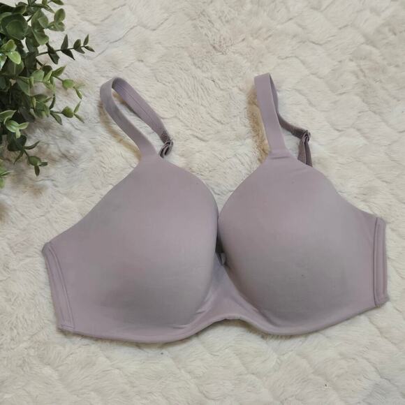 Wacoal Mauve How Perfect Wire Free T-Shirt Bra, Size 34D - Picture 1 of 6